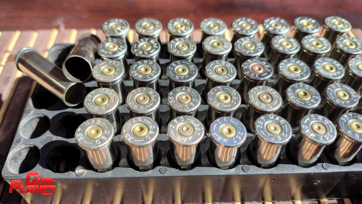 CBC Lote De 100 Vainas .357 Magnum Niqueladas(cbc Magtech) - 2da Tirada