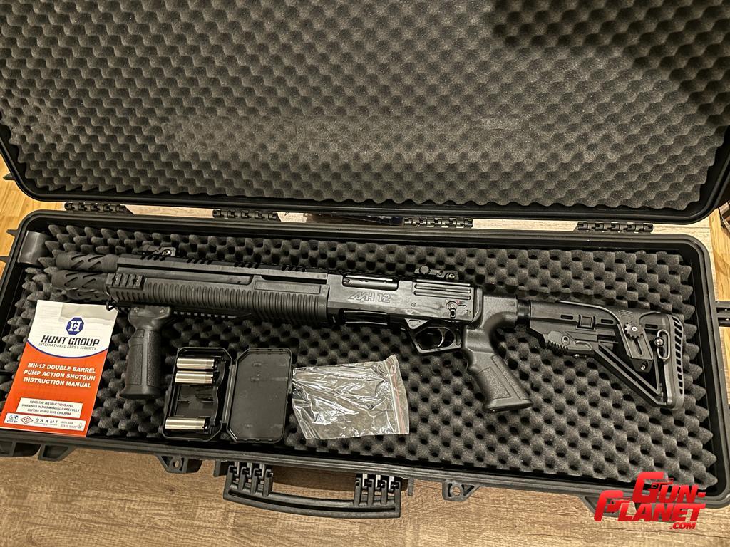  HUNT GROUP MH-12 DOUBLE BARREL CAL 12 NUNCA SE DISPARO