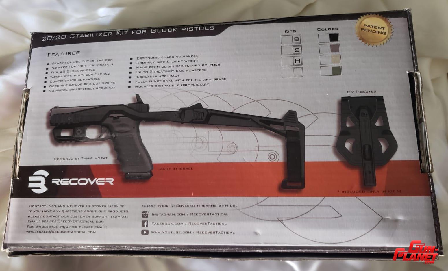 Recover Tactical Culatin para Glock 19, 17, 23, 22, 31 o 32