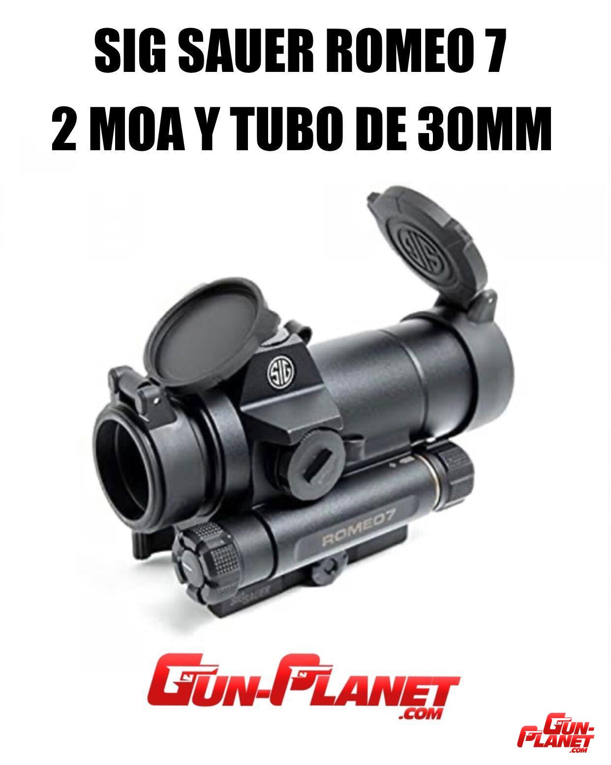 Sig Sauer Romeo 7 de 2 MOA tubo de 30mm