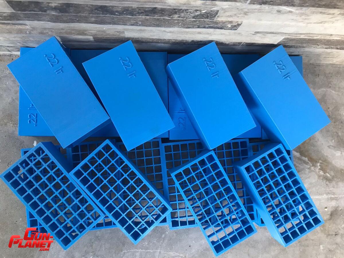  Caja porta municiones cal 22lr