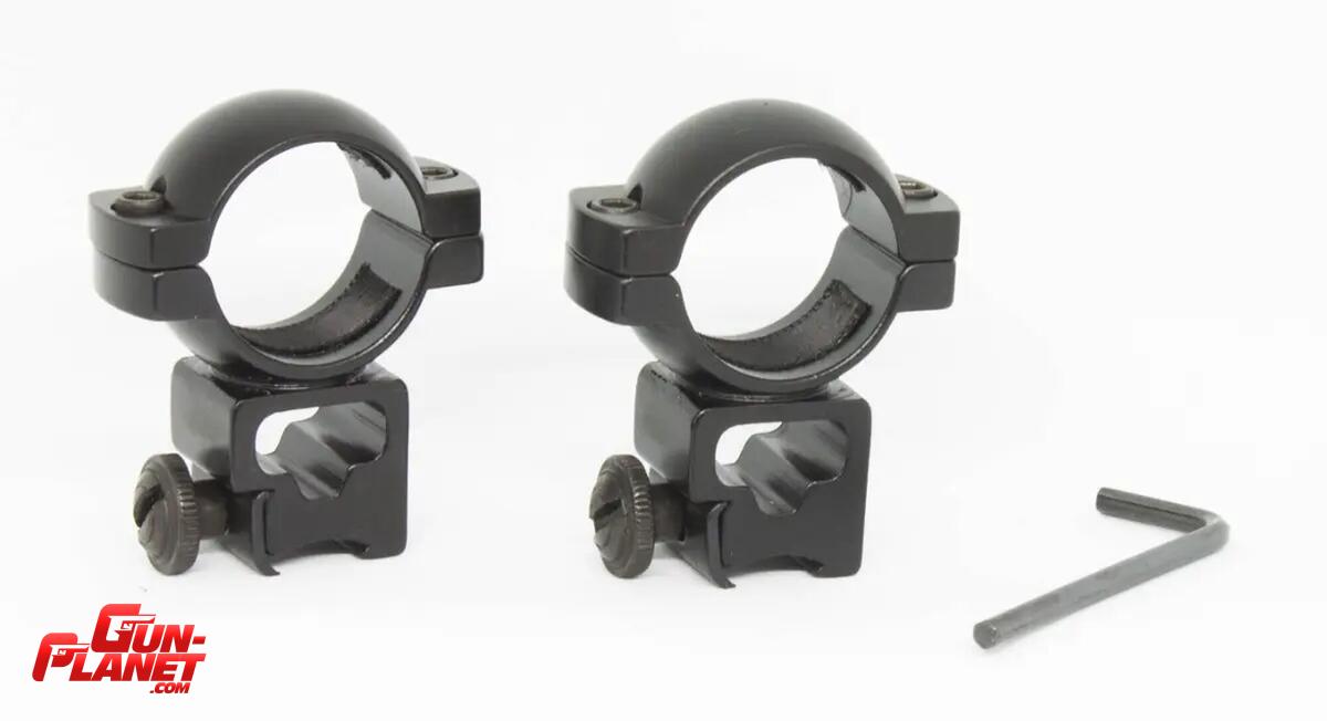 Savage MONTAJE ANILLAS PARA RIEL 11 mm DE PERFIL ALTO PARA MIRAS DE PULGADA