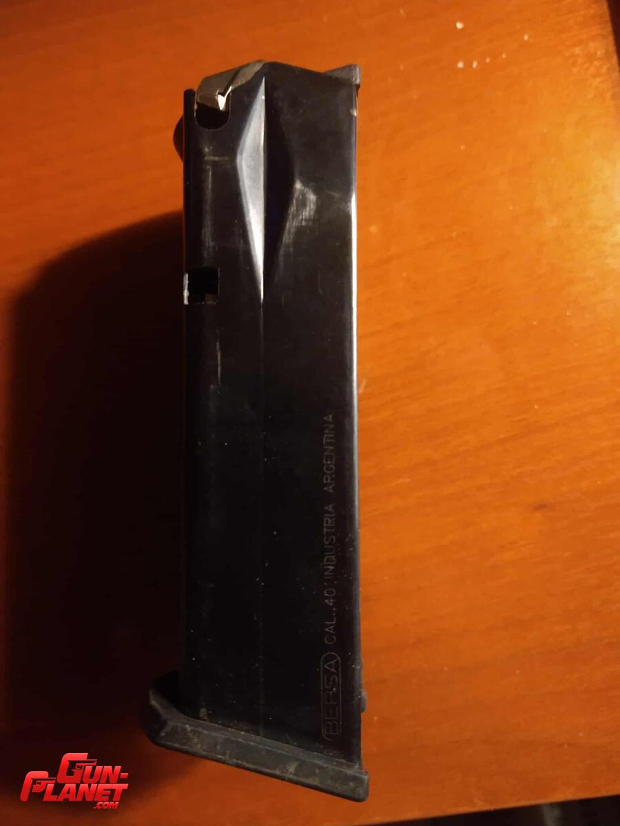 Bersa TPR lote de tres Cargadores 40 S&W 13 cartuchos - TUNDER - THUNDER PRO -