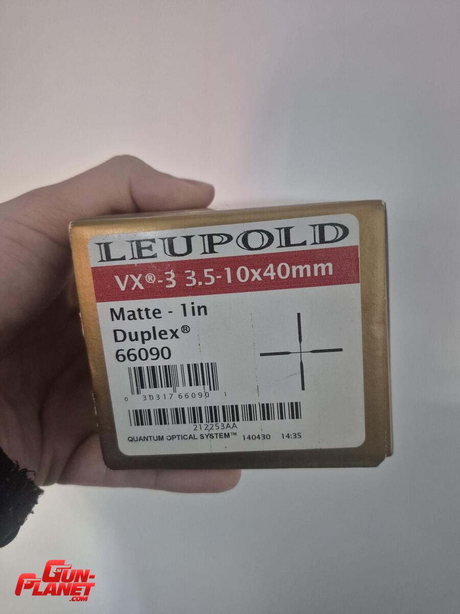 Leupold Vx-3.   3.5 10x40mm