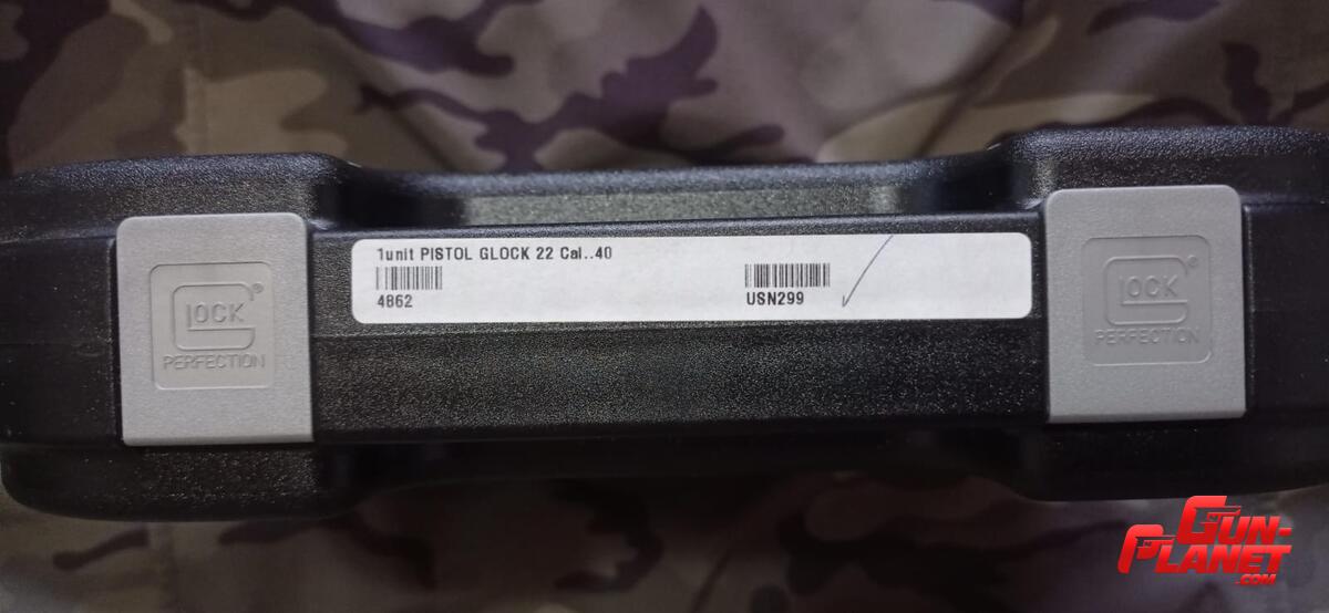 Glock 22 gen 3 cal 40 SIN USO