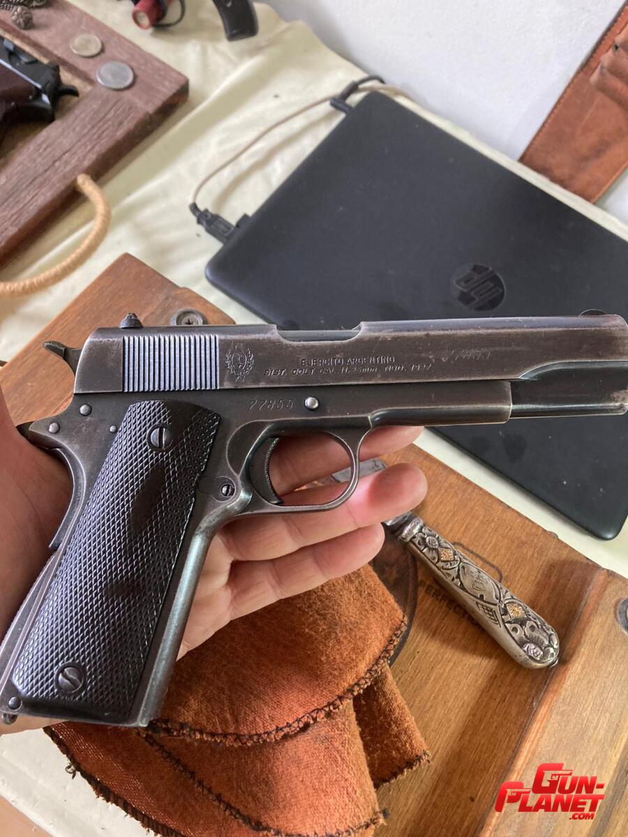 FM Sistema Colt 1927 (1911) , Pavon Original, Ejercito Argentino 1953