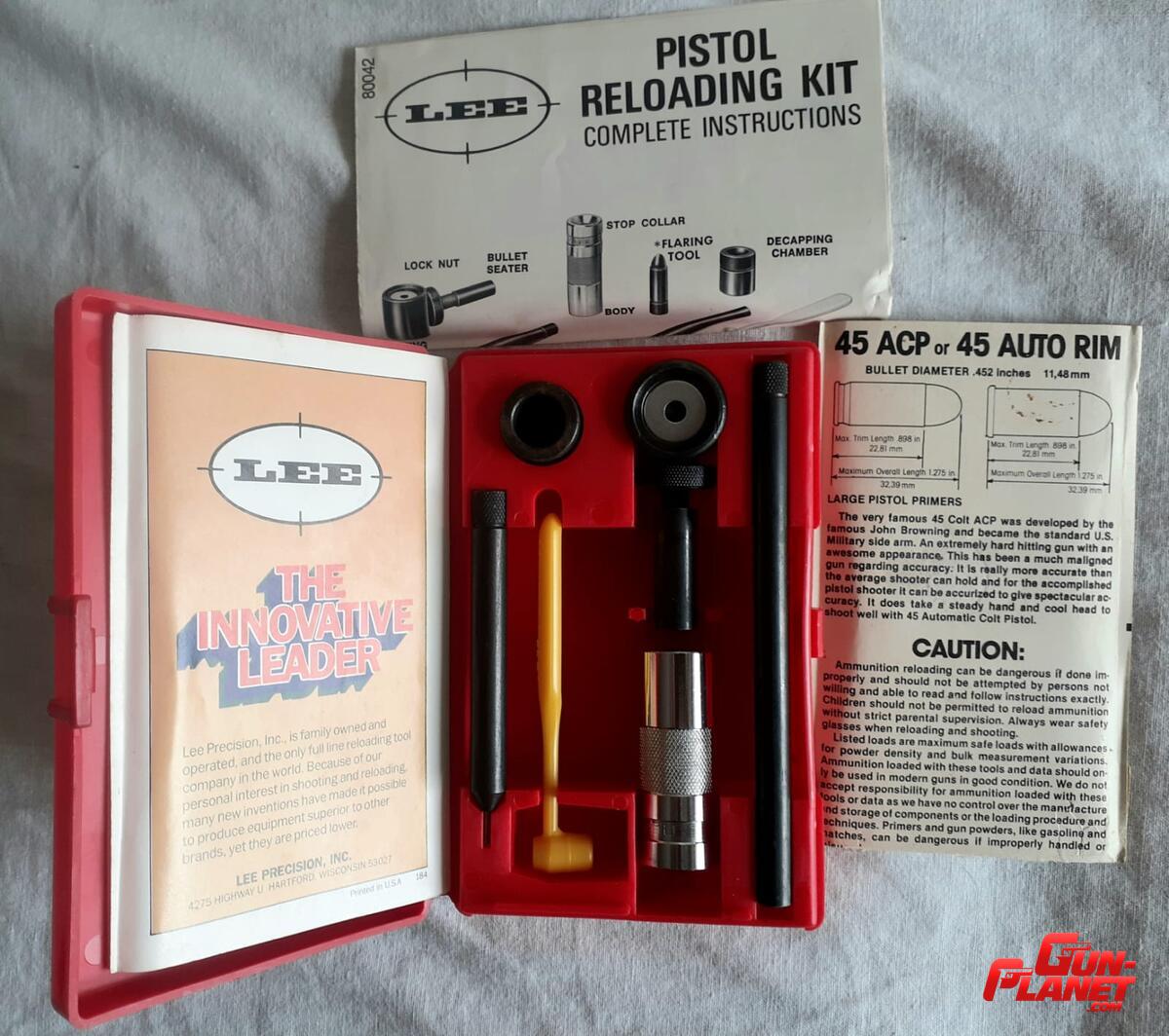 Lee Reloading cal 45