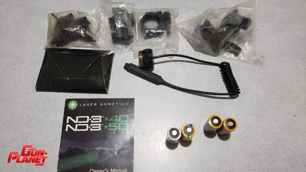  Linterna Laser Genétics ND3 X 50