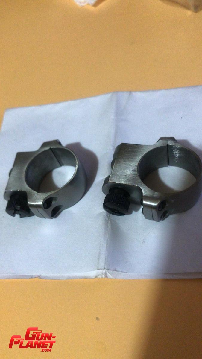 Ruger Anillas de 1” acero inoxidable 