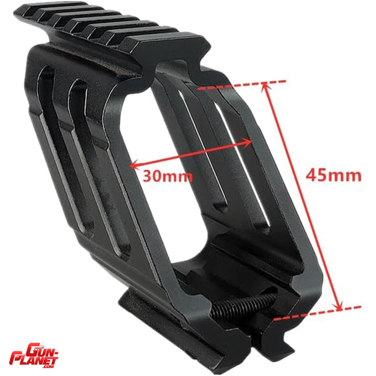  Montaje Riel Picatinny para Pistolas Universal - Metalico