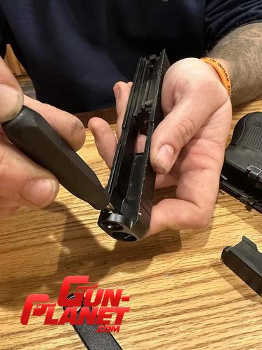  Kit Herramienta Desarme Guion Glock + Punzon Mira Pistola