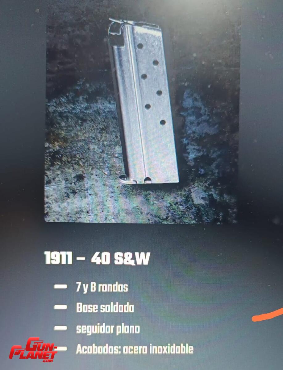  CARGADOR 1911 MARCA METALFORM UISA CALIBRE.40 SW 
