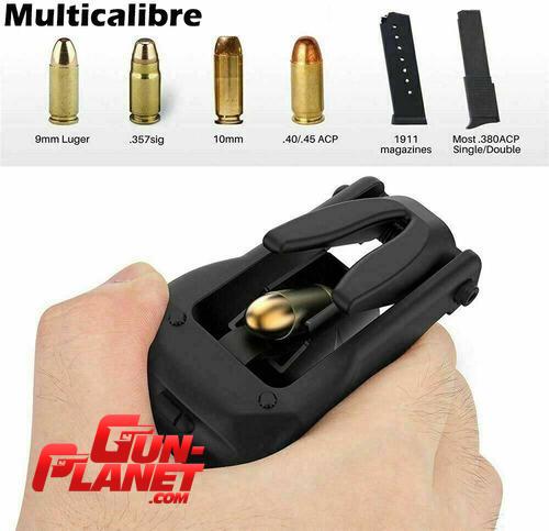  Adaptador Ayuda Cargador Universal Tipo Uplula Multicalibre guia Metalica