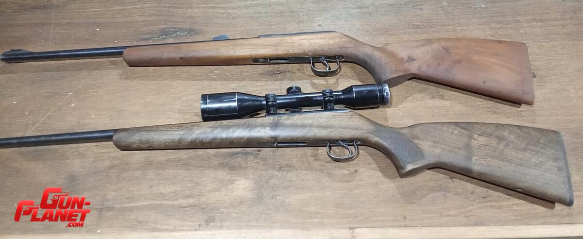 CZ 455 (dos carabinas)