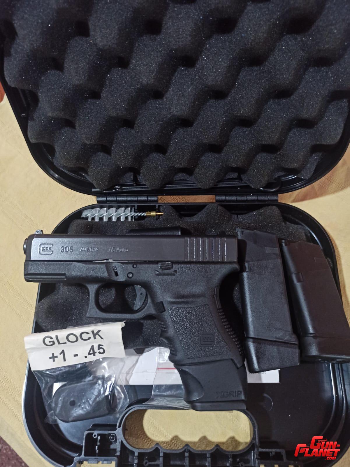 Glock 30 S cal 45 ACP sin uso