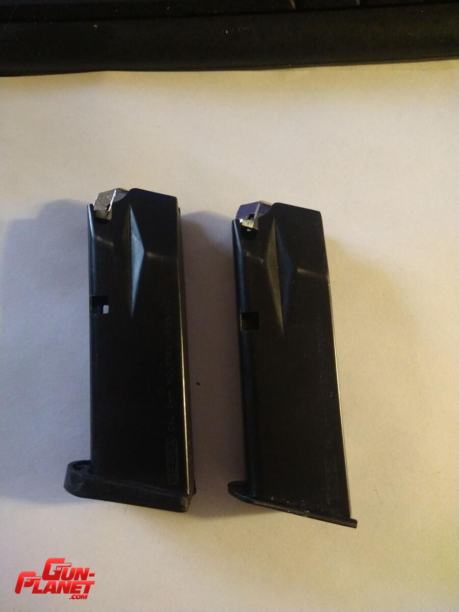 Bersa Dos cargadores de Mini thunder 9