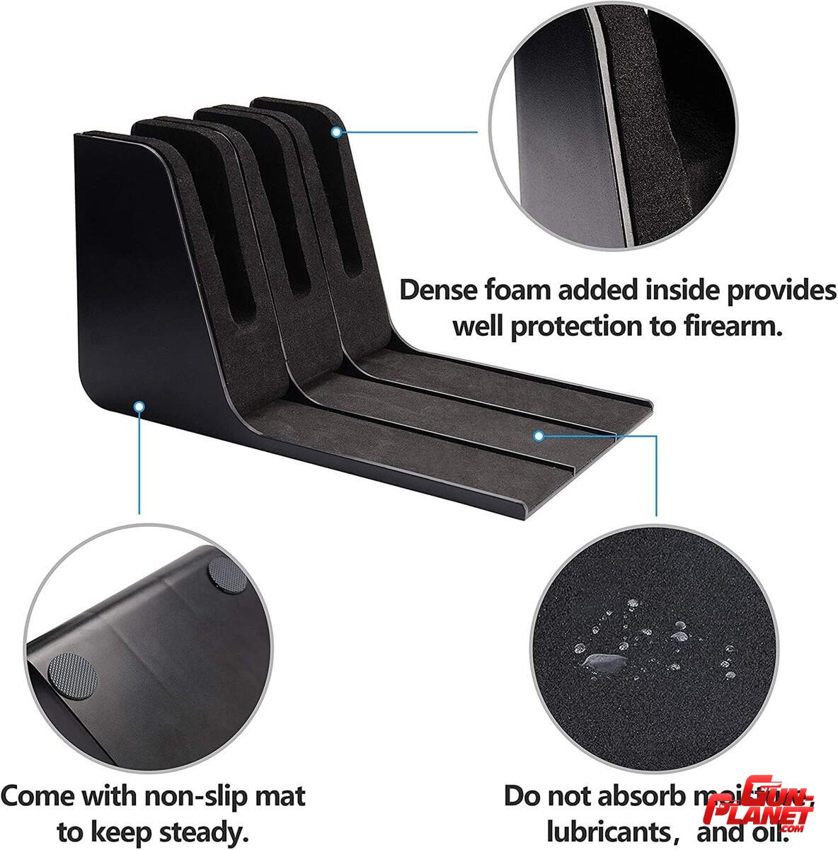  Soporte Holster Organizador Pistola Arma corta Escritorio Mesa