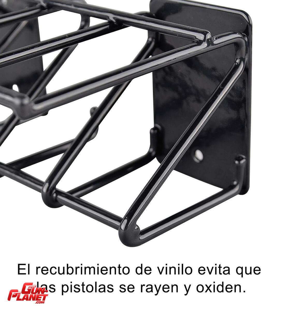  Soporte Holster Organizador Pistola Arma corta Pared Rack