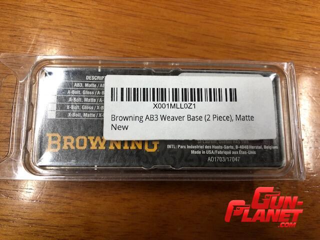 Browning 12550 base weaver para modelo AB3