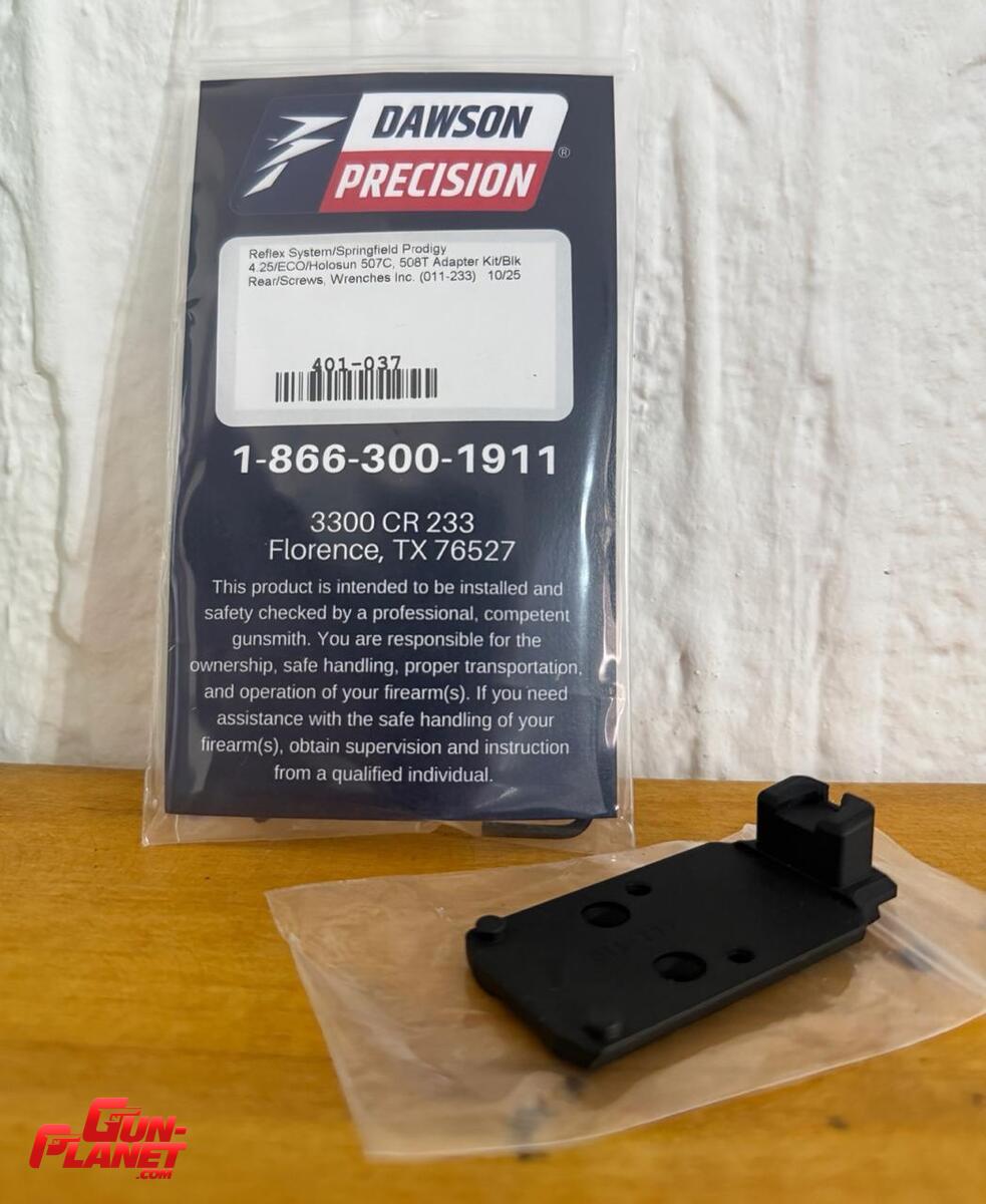  base adaptadora springfield 2011 prodigy DAWSON PRECISION ( HOLOSUN 507C-508T)