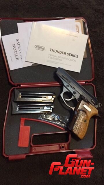 Bersa Thunder 22 pavon