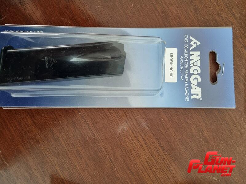 Mecgar cargador para Browning Hi Power para 15 balas