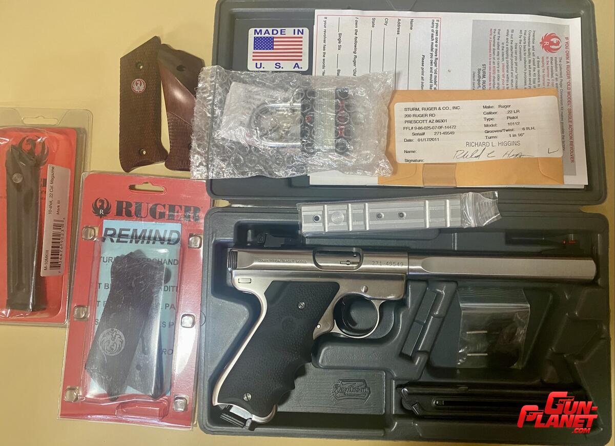 Ruger Mark III Competition Target