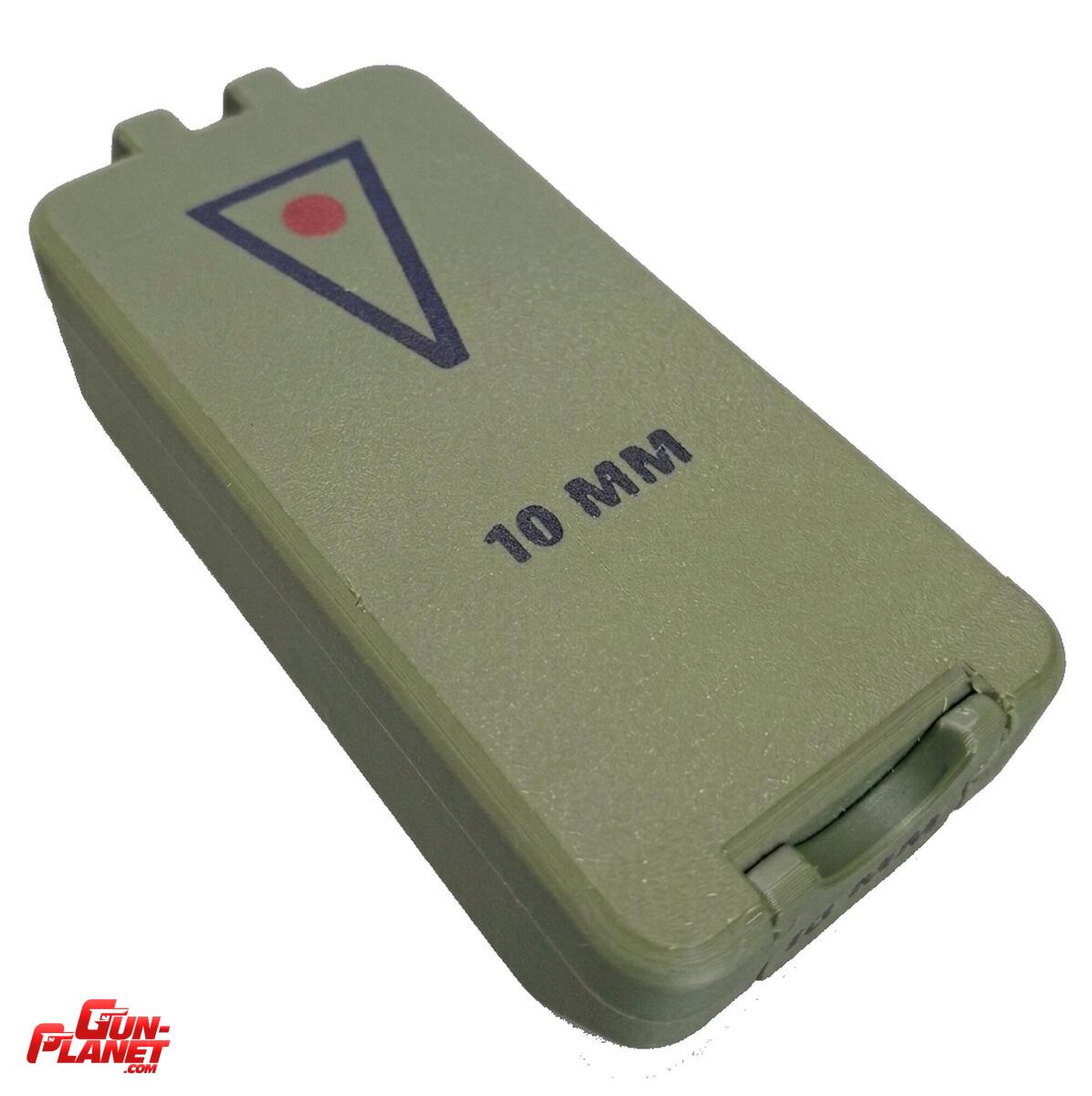  - CAJA PARA MUNICION / VAINAS 10MM capacidad 50u