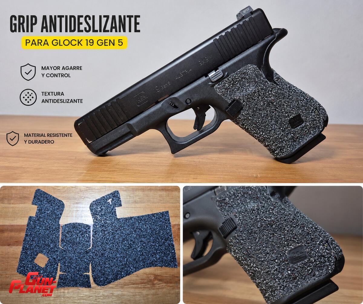  - TALON GRIP GLOCK 19 GEN 5 MEDIUM BACK STRAP