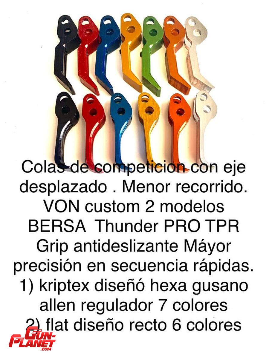 Von Custom  Cola recta Bersa TPR, Thunder y PRO  