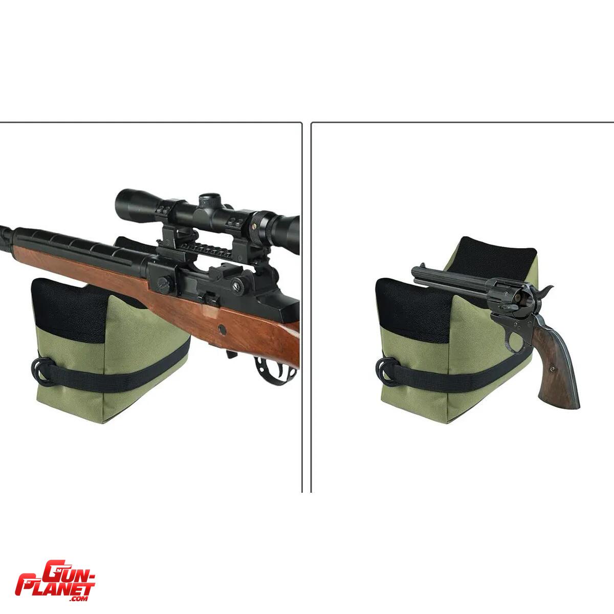  Bolsa Saco Tiro Arena Base Bipode Rifle Carabina Fusil Pcp