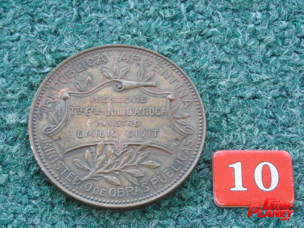 MEDALLAS  PRESIDENCIA JULIO A. ROCA
