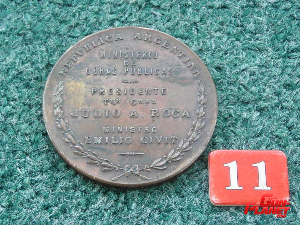  MEDALLAS  PRESIDENCIA JULIO A. ROCA