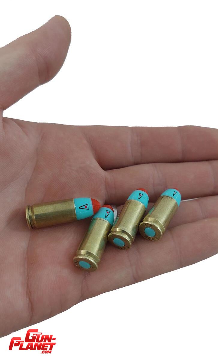  MUNICION INERTE DUMMY 9MM X5 UNIDADES