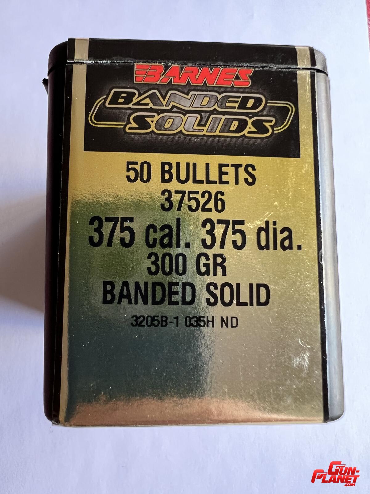 Barnes Banded Solid cal .375 de 300 grains