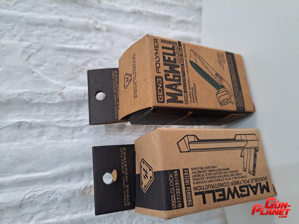  Embudos Magwell Strike Industry Glock 19 Gen5 y Glock 17 Gen 5