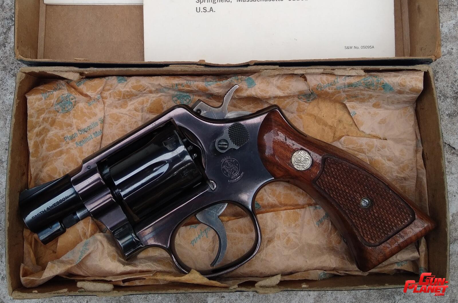 Smith & Wesson modelo 10 cal 38 Special cañon de 2