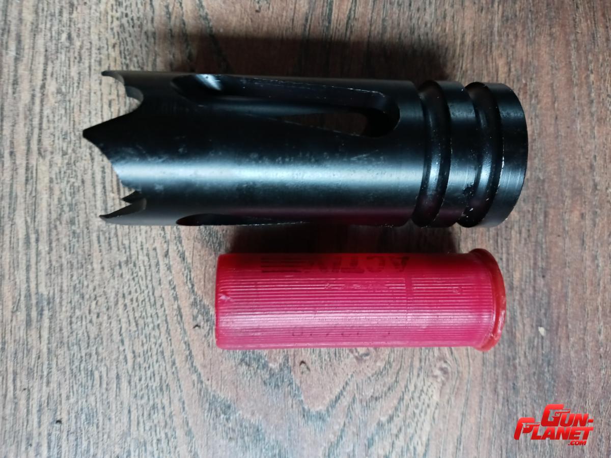  Freno de boca 12ga rosca m22x0.75 kalashnikov y turcas.  