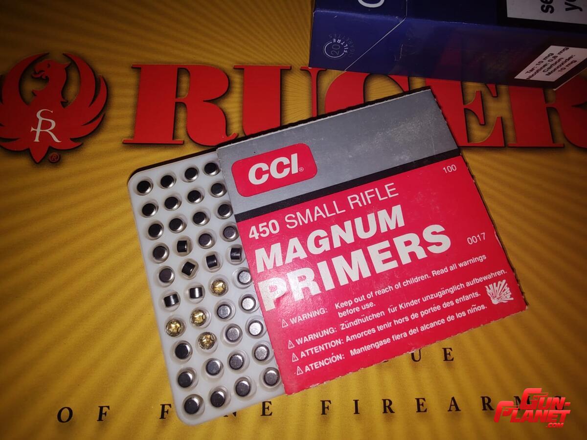 CCI fulminantes 450 Small rifle Magnum