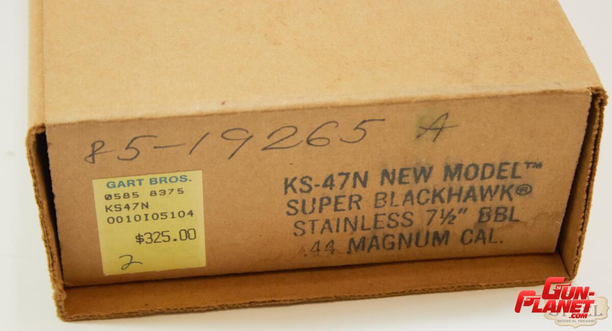 Ruger New Model Super Blackhawk