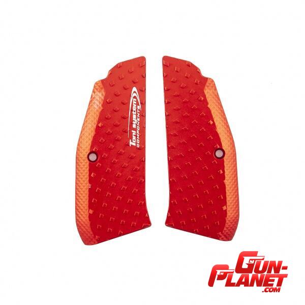 Toni System cachas vibram cz shadow 1 y 2 - aluminio rojo