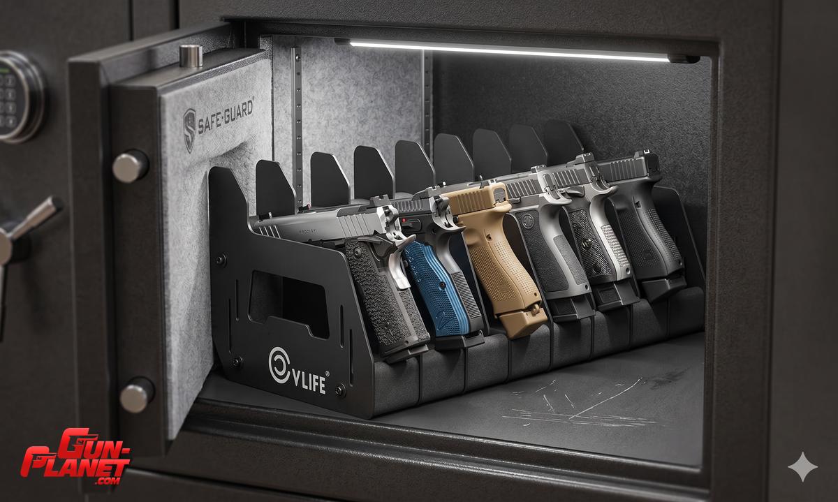  Organizador de Armas de Espuma CVLIFE (8 Ranuras)