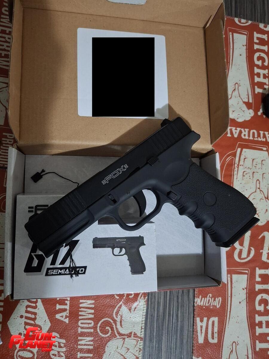 Airsoft Fox glock 17 4,5 mm
