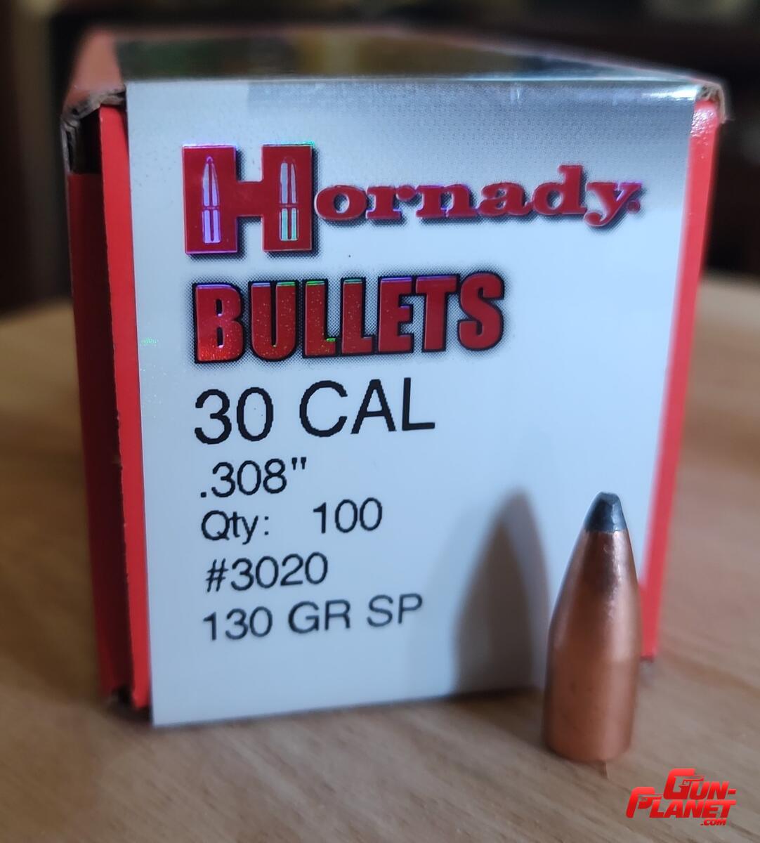 Hornady Puntas 130 gn SP