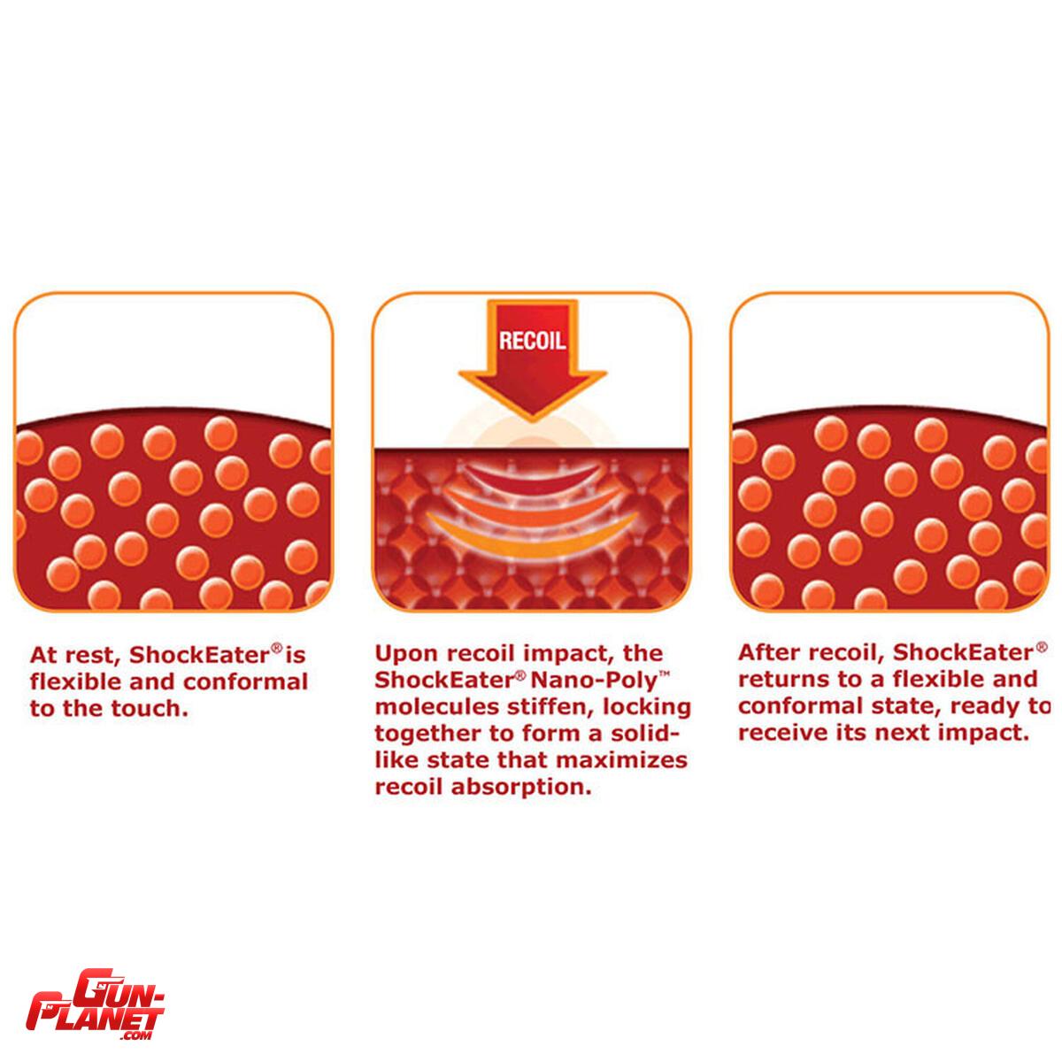  Almohadilla reductora de retroceso  shock eater USA. 