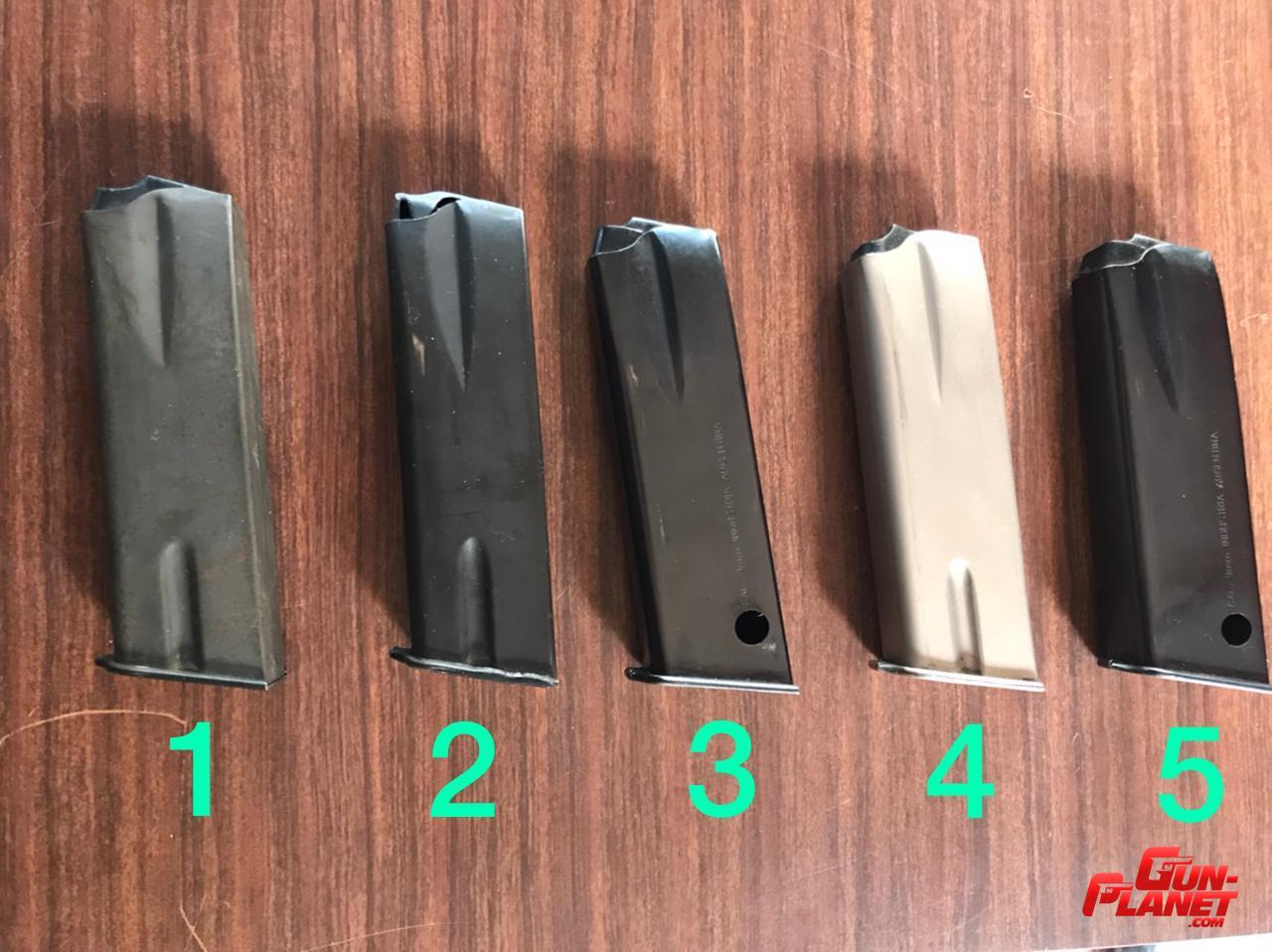 FM Browning Hi Power cargadores varios