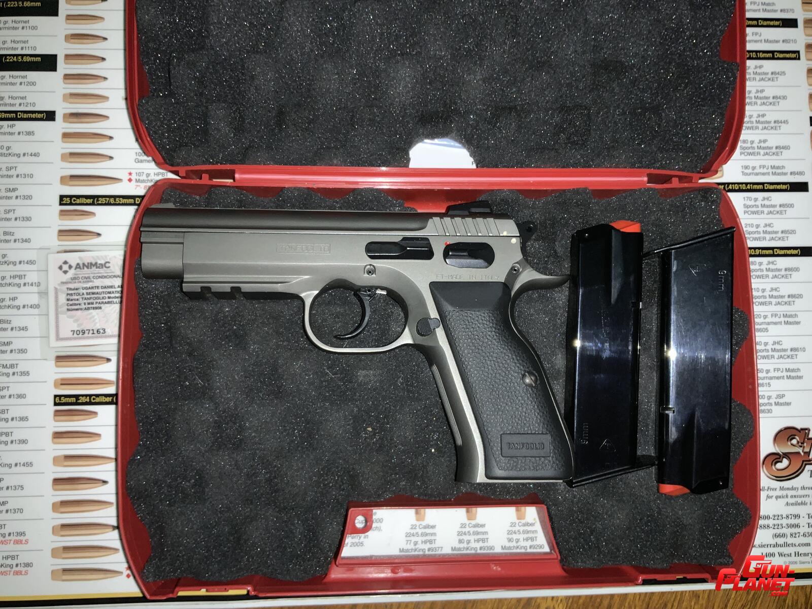 Tanfoglio P19 COMBAT calibre 9mm