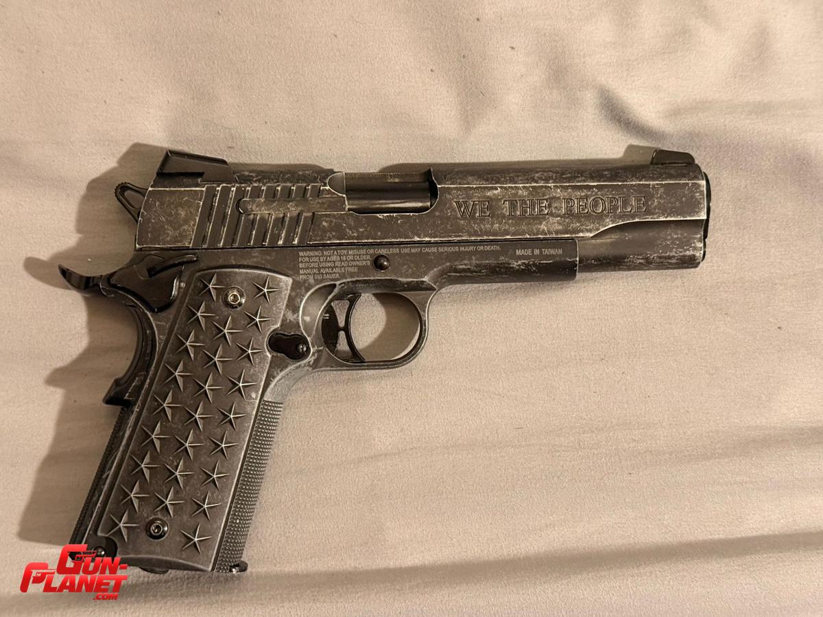 Sig Sauer we the people metal blowback 1911 co2