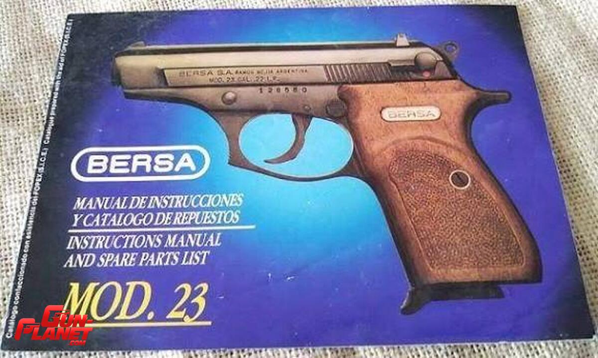 COMPRO BERSA 23, 223, 383, 85 