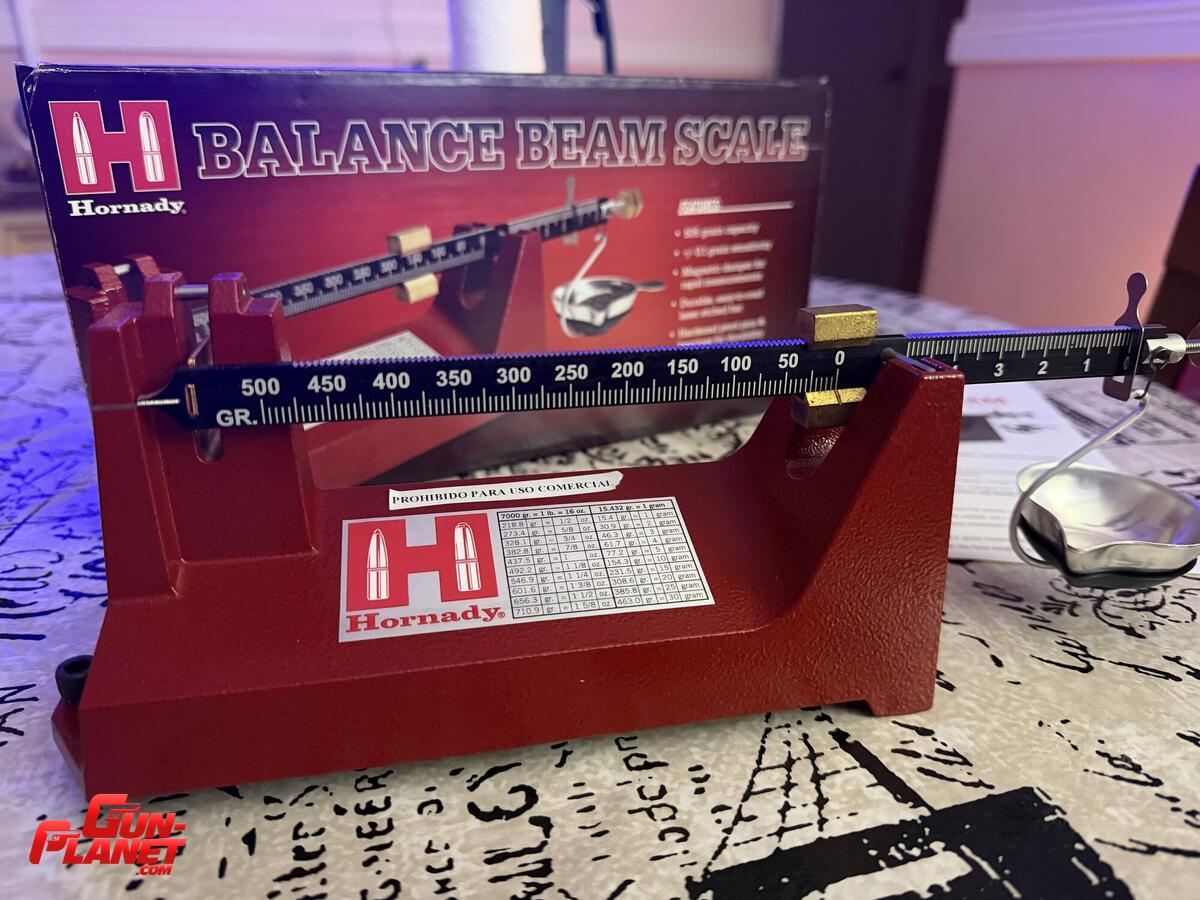 Hornady Beam Scale balanza